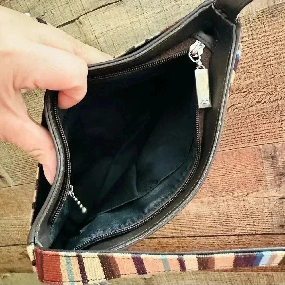 Kate Spade 90’s Y2K Vintage Stripped Shoulder Bag